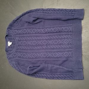 vintage L.L. Bean navy blue sweater